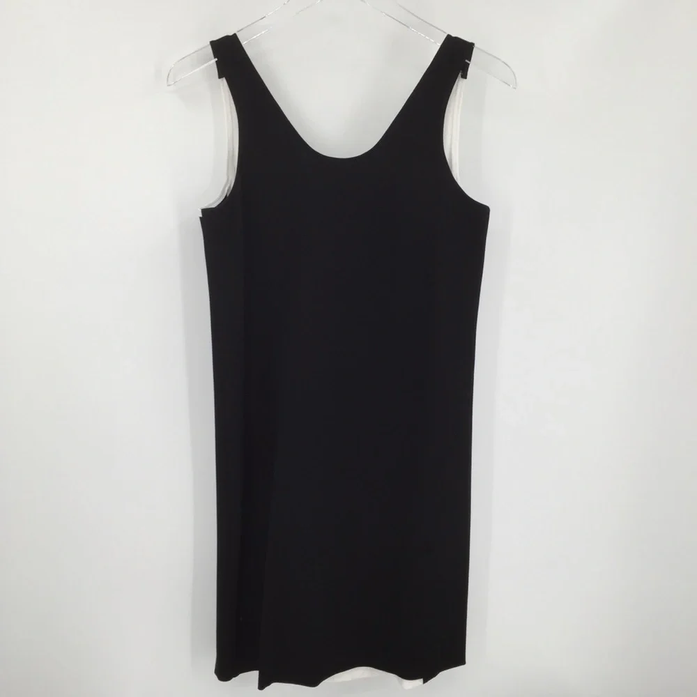 DVF Diane von Furstenberg Desta Eyelet dress white black lace shift tank new 2